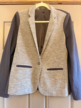 J. Crew Navy & Heather Gray Women's Blazer